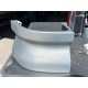  panel  under tail light silver