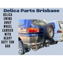 Mitsubishi Delica Swing away wheel carrier