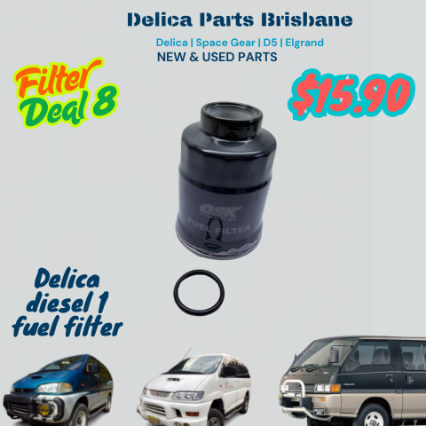 Delica Diesel Fuel Filter